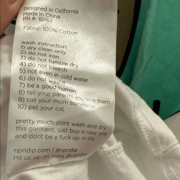 Ripndip Graphic Cat T-Shirt with Bold Design - Picture 4 of 6